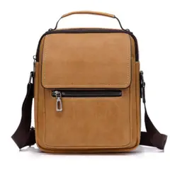 GENERICO - Bolso de lujo de cuero PU para hombre casual elegante-