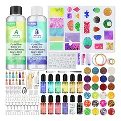 TOYUN TOYUN - Kit De Fabricación De Joyas De Resina 240 Piezas Juego De