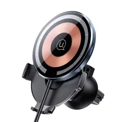 USAMS - Cargador Inalámbrico Magnético para Auto 15W