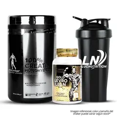 KEVIN LEVRONE - Creatina 500 G + Gold Levro Lean 90 capsulas + shaker