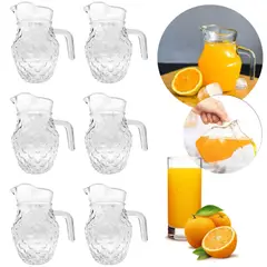 INSPIRA - Mini jarras de vidrio 600ml Set x6