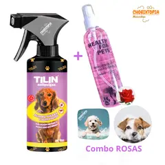 PLOP - ANTIPULGAS TILIN x 180mL-COLONIA HEALTH x70MLCOMBO ROSAS