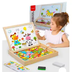 GENERICO - Pizarra Didáctica Magnética Montessori Arma crea y dibuja