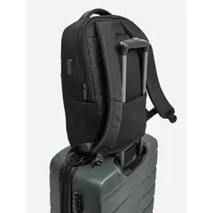 GENERICO - MOCHILA LONA NEGRA SPENCE