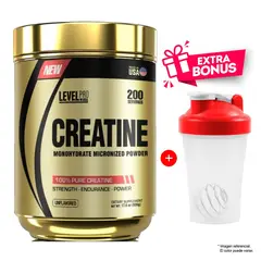 LEVEL PRO - CREATINA MONOHIDRATADA MICRONIZADA 500G