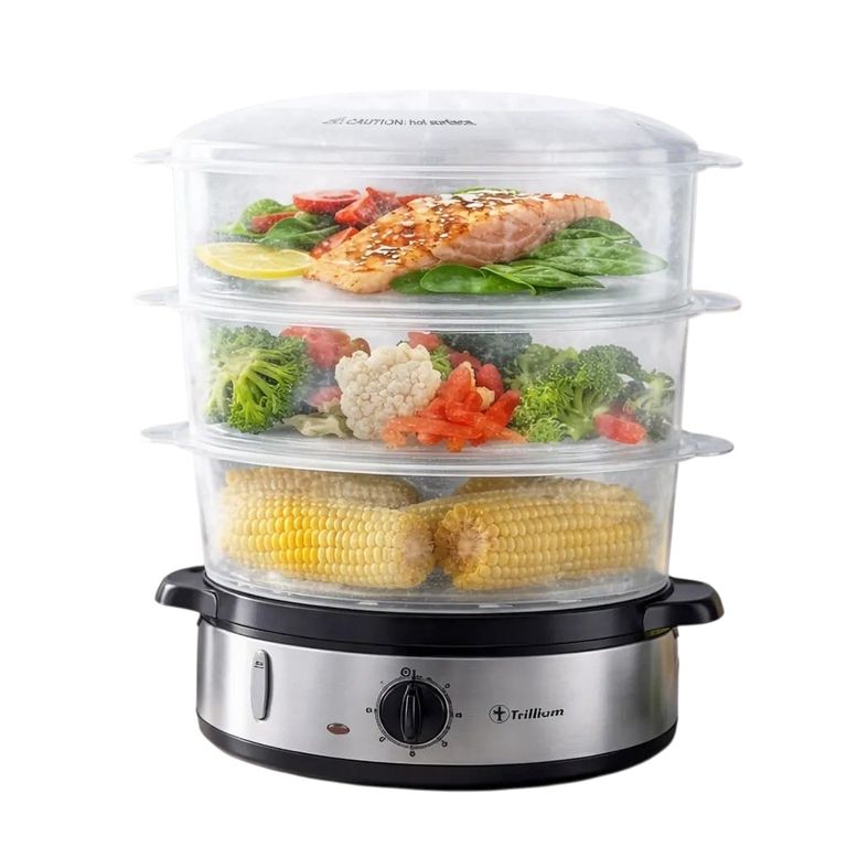 Olla vaporera eléctrica Trillium 9L TX-S243 800W