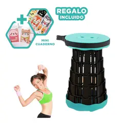 GENERICO - Silla Enrollable y Util Tapa Verde Y+Regalo Agendita