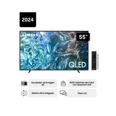 SAMSUNG - TELEVISOR QN55Q60DAG QLED UHD 4K SMART