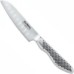 GLOBAL - Cuchillo Santoku alveolado 11 cm