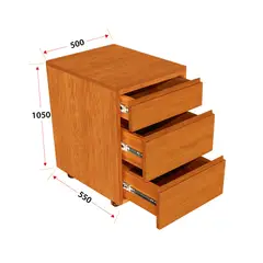 COEA - ARCHIVADOR DE MADERA 500X1050X550