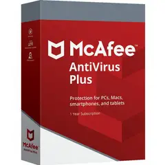 MCAFEE - Antivirus 1 dispositivo 1 año
