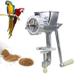 GENERICO - PRENSADORA MANUAL DE ALIMENTO BALANCEADO 6 DISCOS MUY ÚTIL