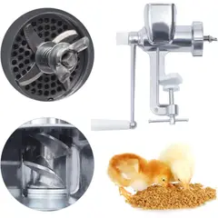 GENERICO - MÁQUINA PELETIZADORA MANUAL 6 DISCOS PELLET AVES MASCOTAS