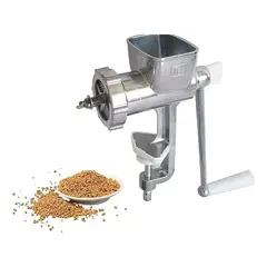 GENERICO - PRENSADORA MANUAL DE ALIMENTO BALANCEADO 6 DISCOS MUY ÚTIL