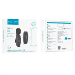 HOCO - Micrófono L15 inalámbrico Lightning Cancelacion de Ruido