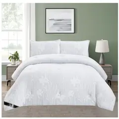 GENERICO - EDREDON PIEL DE CONEJO CON PIEL DE ANGEL 3D ALTO RELIEVE 5 PIEZAS