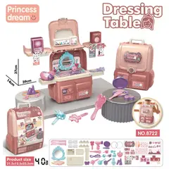 GENERICO - MOCHILA BELLEZA INCLUYE 40 ACCESORIOS