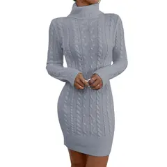 GENERICO - Vestido Mujer Mlarga Hilo 359G-30 Color Gris
