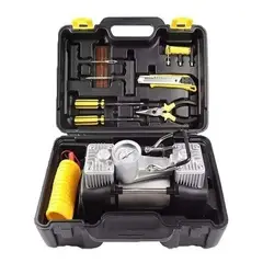 QUICK - Caja Compresor Aire Doble Cilindro 12v Inflador j064