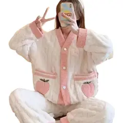 GENERICO - PIJAMA CARDIGAN KWAII INVIERNO