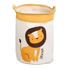 ELMEJORPRECIO - Cesto De Ropa Para Dormitorio Lavandería Diseño León