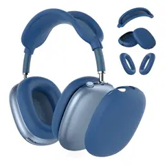 GENERICO - Case Funda Protector de silicona Para Apple AirPods Max Wireless AZUL