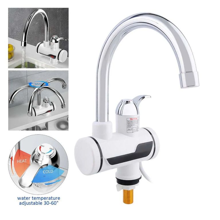 Grifo Calentador De Agua En Lavadero