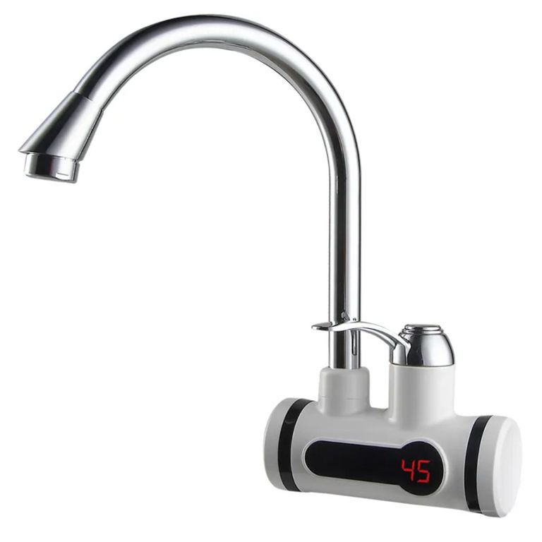 Grifo Calentador De Agua En Pared