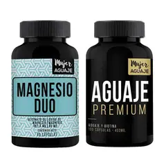 MUJER AGUAJE - Magnesio Duo + Aguaje Premium Cápsulas