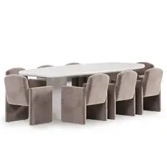 GENERICO - Juego de Comedor Skövde Eira