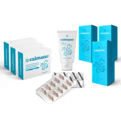 CALMANO - Capsulas pack x 3 + crema pack x 3