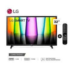 LG - Televisor Led 32 HD Smart Tv 32LQ600BPSA + Control Magic MR24