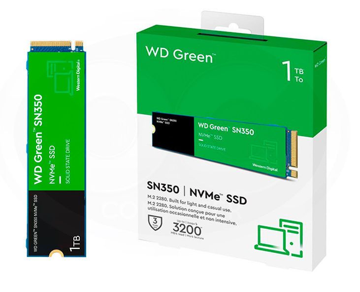 Disco Solido Green M2 SN350 NVME 1TB