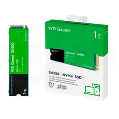 WESTERN DIGITAL - Disco Solido Green M2 SN350 NVME 1TB