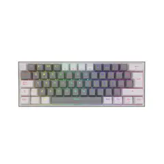 REDRAGON - Teclado Fizz Pro Wireless Español K616 grey white