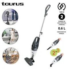 TAURUS - Aspiradora Vertical Negra Mod TVC-1000G