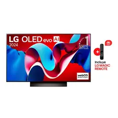 LG - Televisor Smart TV 55 OLED evo AI 4K UHD OLED55C4PSA 2024