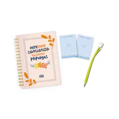 INGENIAL - Pack Hoy cuaderno notas lapicero