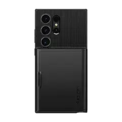 SPIGEN - Case Tarjetero Negro Slim Armor Para Galaxy S24 Ultra