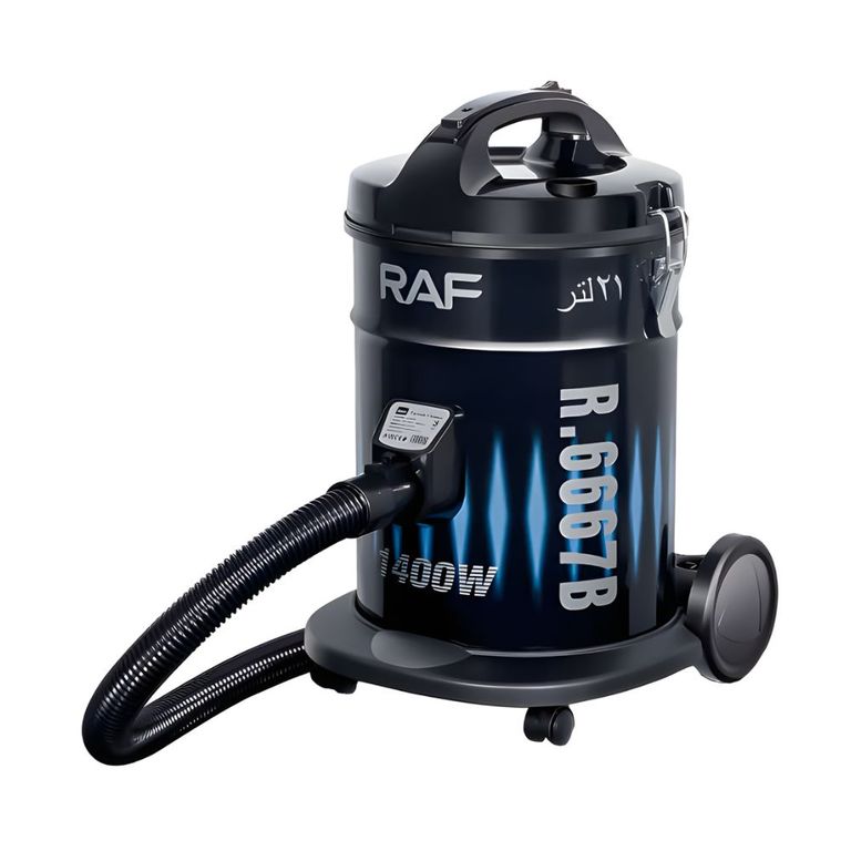 Aspirador Eléctrica RAF 1400W 21L Limpieza profunda