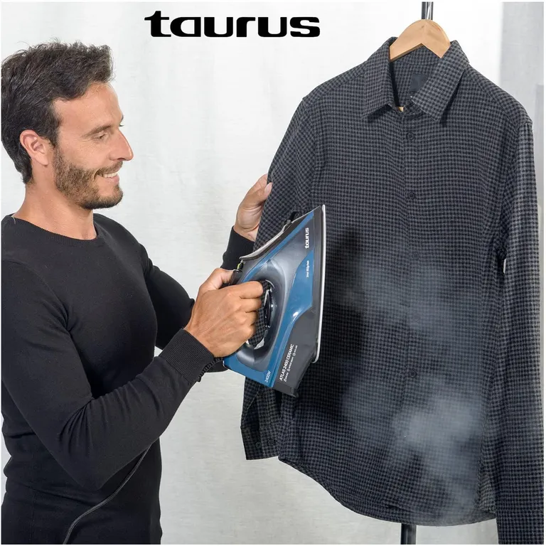 Plancha a Vapor Base Cerámica ATLAS 2400 Azul