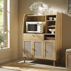 R&R MUEBLES - Mueble de Cocina Kenjurou Marrón