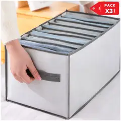 INSPIRA - Organizador multiusos de polos camisas ropa 12 Compartimentos