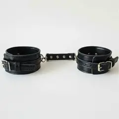 DR PINKY - Esposas Grilletes para Pies Cuero Sintetico Bondage para Parejas Bdsm