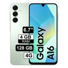 SAMSUNG - Celular Galaxy A16 4G 4GB+128GB - Verde