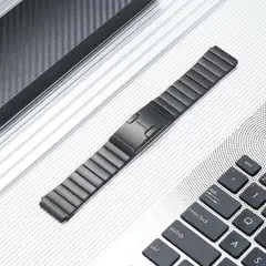 GENERICO - Correa Acero SPG para XIAOMI WATCH S4 - Negro