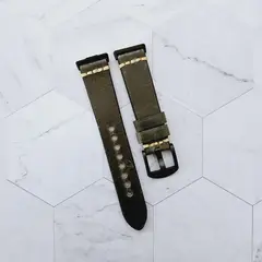 GENERICO - Correa Cuero 1 para HUAWEI FIT 4 - FIT 4 PRO - Negro