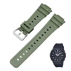 GENERICO - Correa Repuesto para CASIO G SHOCK GA-2100 - Verde