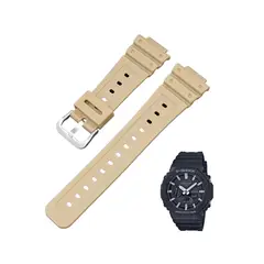 GENERICO - Correa Repuesto para CASIO G SHOCK GA-2100 - Kakhi
