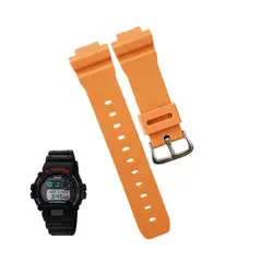 GENERICO - Correa Repuesto para CASIO G SHOCK DW-6900 - Naranja